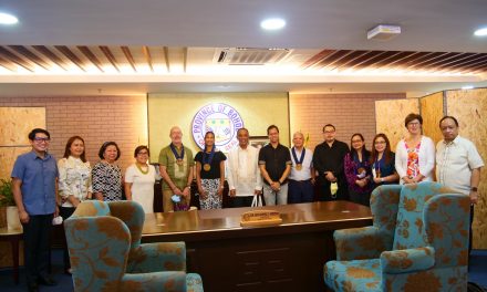 USAID made a courtesy visit to discuss several projects and development programs in the Province of Bohol