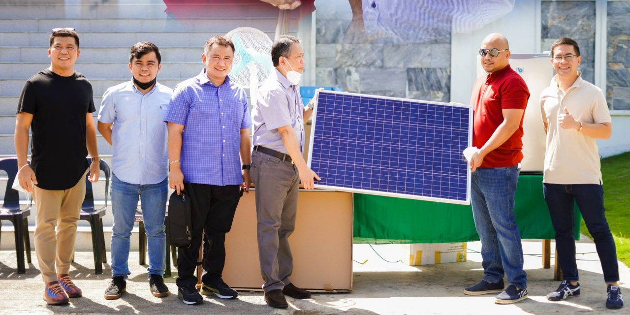 Symbolic Turnover towards creating a renewable power source in Bohol
