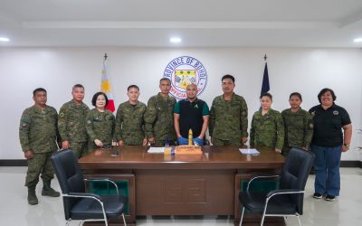 Courtesy Visit of 702nd (Bohol) Community Defense Center officials