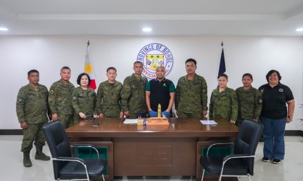 Courtesy Visit of 702nd (Bohol) Community Defense Center officials