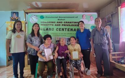 100-year-old Basket Weaver Received Centenarian Benefits￼