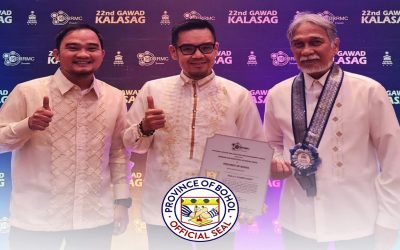 PDRRMO BAGS 2022 GAWAD KALASAG SEAL OF EXCELLENCE IN HUMANITARIAN ASSISTANCE